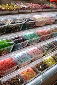 Candy bins pick & mix